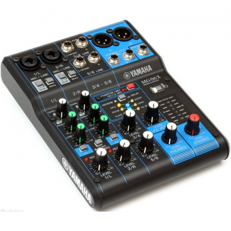Микшерный пульт Yamaha MG06, 6 каналов